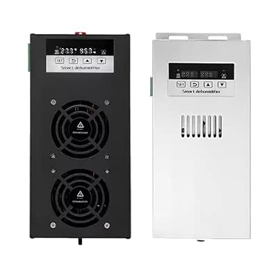 Small intelligent dehumidifier Applicable to mini dehumidification device, dedicated to moisture-proof and anti-condensation in(Brown)