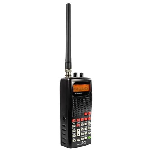 Whistler WS1010 Analog Handheld Scanner (Black)