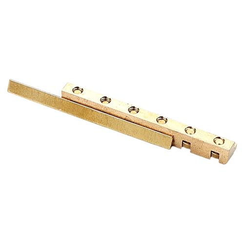ULDIGI Guitar Nut Seat File Adjustable Guitar Saddle Metal Guitar Bridge Parts String Instrument