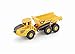 siku 1877 Tombereau Volvo Dumper, Véhicule de Construction, 1:87, Métal/Plastique, Benne Basculante, Jaune