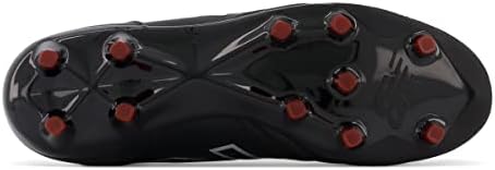 New Balance Men's 442 V2 Team FG Soccer Shoe, Black/White, 9 Wide | Image 4