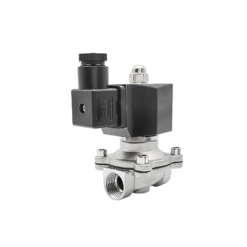 Électrovanne 1/2 pouces en inox durable avec joint Viton