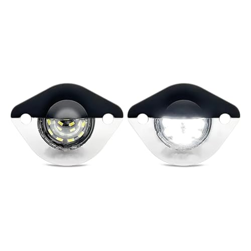 Luz de placa matrícula LED blanca para Ford Mustang 1994-2004 kit de dos unidades de recambio
