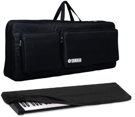 Mexa Compatible with Yamaha PSR- I500, I510, I610, E473, E483, E583 I300, I400, E373, E463, I455, I425 Keyboard & Casio CT-X700, X870IN, X8000IN, X9000IN Keyboard with Dust Cover.