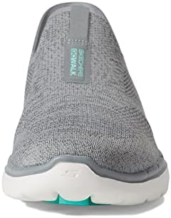 Skechers Women's Hands Free Slip-Ins Go Walk 6-Fabulous View Sneaker, Gray, 7.5 | Image 5