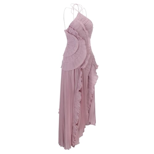 Robe longue fleurie vintage à manches bouffantes pour une soirée chic rétro - 3