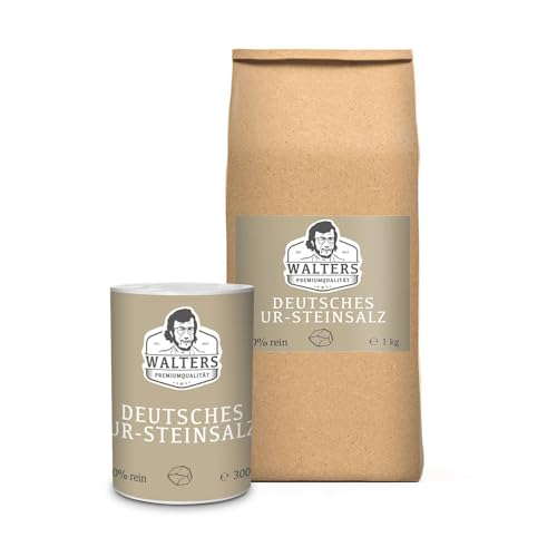 Deutsches Ur-Steinsalz (300g + 1kg)