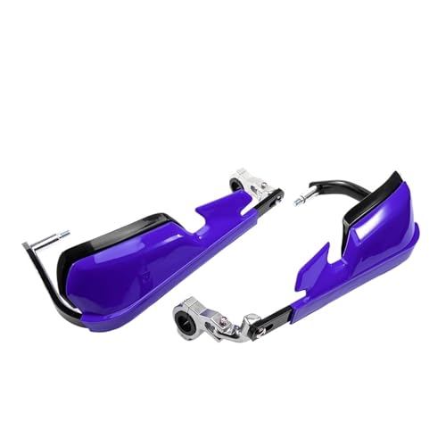 Garde-main pour moto de cross bleu idéal pour les sorties enduro
