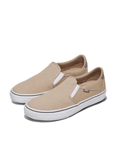Image of Vans Men's Asher Slip-on Shoe - Comfortable Sneakers for Walking, Fashion & Everyday Wear