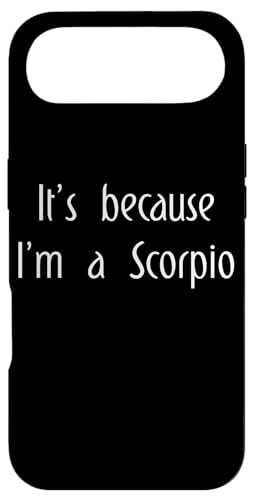 It's Because I'm A Scorpio   zXR[v ʔ X}zP[X iPhone Air p