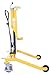 Vestil PSDT Steel Pallet Straddling Drum Truck 46 In. Long x 32 In. Wide x 47 In. Height 550 Lb. Capacity Yellow