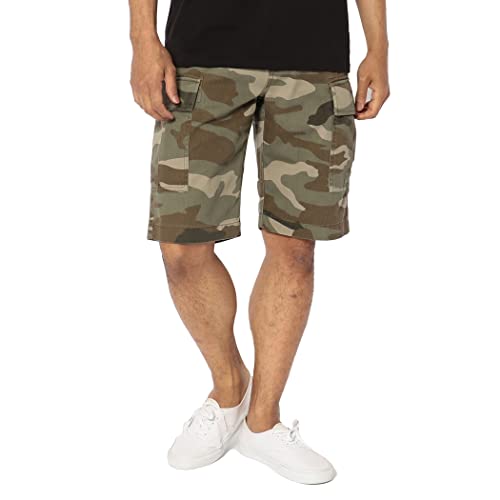 [アヴィレックス] ショートパンツ ベーシック ファティーグ ショーツ BASIC FATIGUE SHORTS 6126131 メンズ L 875 OLIVE/CAMO