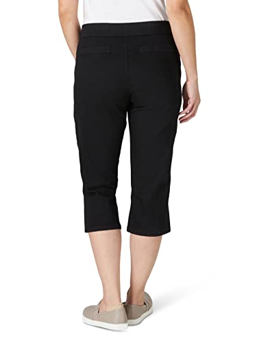 Image of Chic Classic Collection Women's Easy-Fit Elastic Waist Pull-On Capri Pant