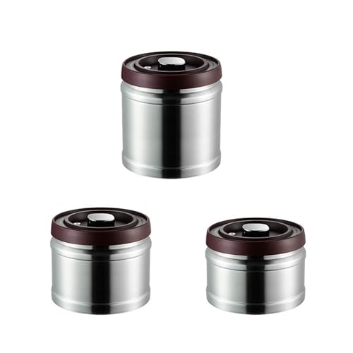 Contenedor hermético para café de acero inoxidable miniatura 5