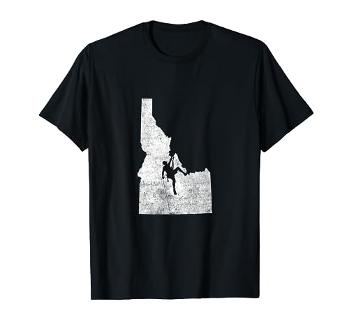 Rock Climbing T-Shirt - Idaho Rock Climbing Shirt