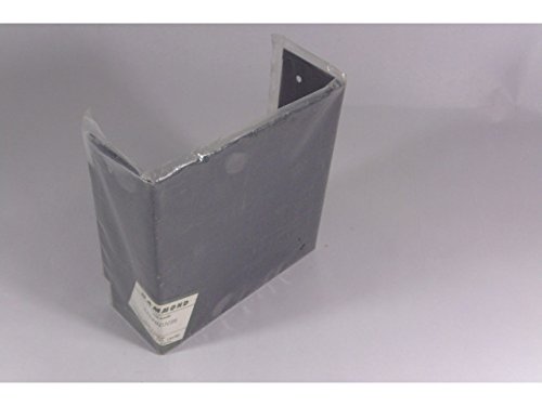 Placa Superior/Inferior Enclosure Hammond 1458DD3CBK Negra miniatura 1