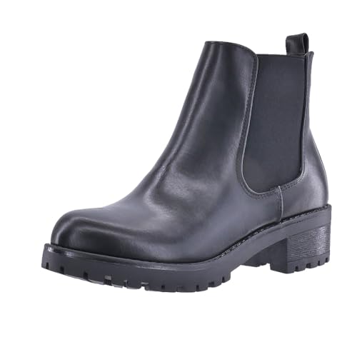 Elara Stivaletti da Donna Chelsea Boots Chunkyrayan S160 Black-38