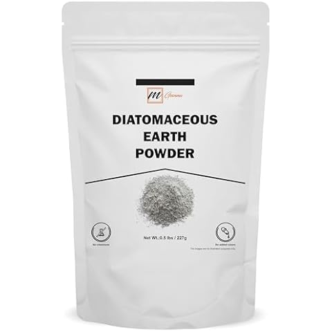 mGanna 100% Natural Diatomaceous Earth Powder for Skin Exfoliation Health & Cosmetic formulations 0.5 LBS / 227 GMS Cover