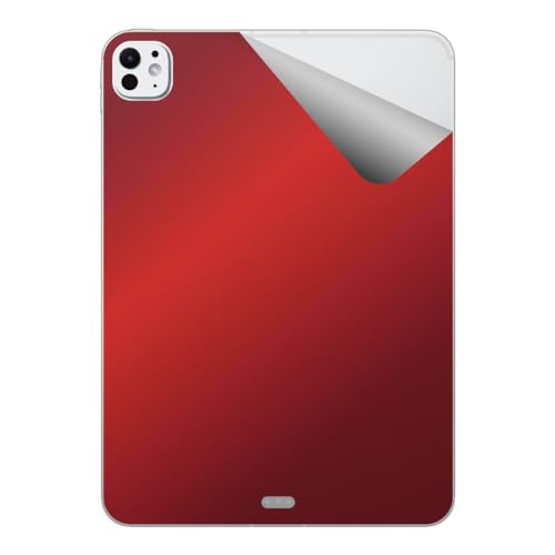 PDA工房 スキンシール iPad Pro (11インチ)(M5・2025年発売モデル) 対応 【グロス・メタリックレッド】
