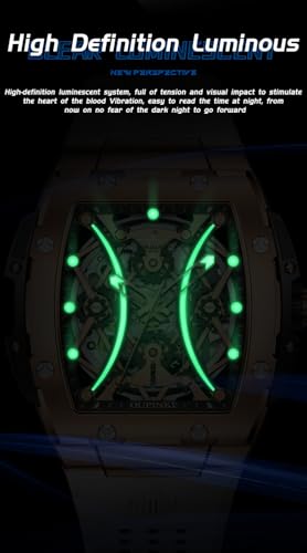 Image of OLEVS Men Leather Watches Black Ultra Thin 6.5mm Minimalist Dress Fashion Simple Casual Waterproof Date Watch for Men