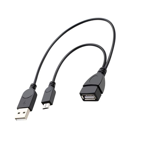 ゲームコンソールのアダプター交換用のMicrousbおよびPower Cable 2 In 1 MicrouSb(電源付きケーブル)ホストデバイス