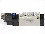 GQSHEIIRU Neumático de 5 vías 7V110-06A050 / AC220V 1/8 'Control Aire Airtac Puerto 0,15 ~ .8Mpa(A-AC220V)
