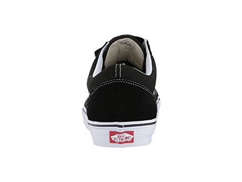 Vans Vans Men's Old Skool V Sneaker, (Suede/Canvas) Black/True White, Size 4