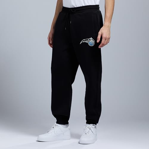 GAME 7 NBA Officially Licensed Men's Casual Jogger Fleece Sweatpants with Pockets, Black, X-Large2