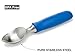 Balci Ice Cream Scoop - Heavy Duty Stainless Steel Icecream Scooper With Non-Slip Rubber Grip - Professional Metal Ice-Cream Spade - Dishwasher Safe – Blue