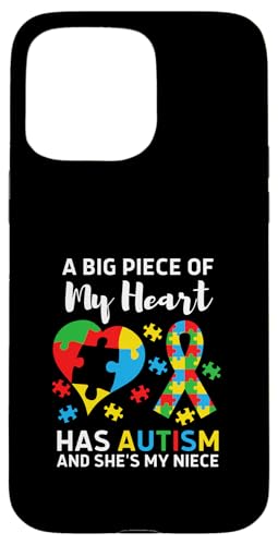 Big Piece Of My Heart Has Autism  ӎ f  X}zP[X iPhone 15 Pro Max p