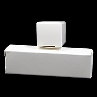 50 Pack 0.78x0.78x3.34 inch Rectangle Kraft Paper DIY Lipstick White Boxes Beauty Accessories Essence Oil Lipstick Bottle Packaging Gift Makeup Organzier Tube Storage