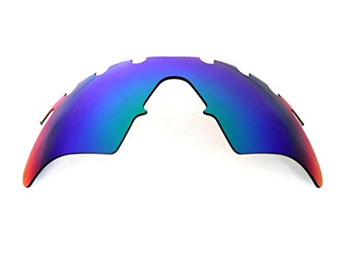 Galaxylense Lentes de reemplazo para Oakley para hombre o mujer 140x1.5x55 mm Verde