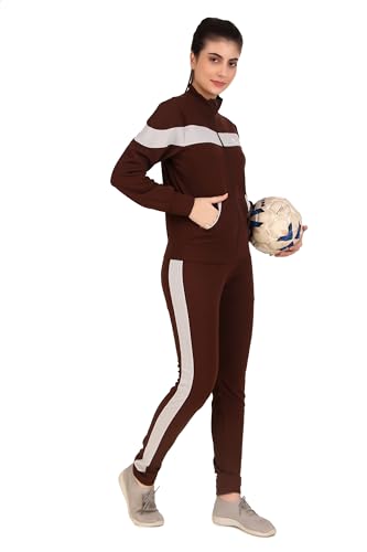 Image of Zicada Women's Atheletic Gym Running Sports Track Suit | Regular Casual Fit | Running Suit for Girls & Women