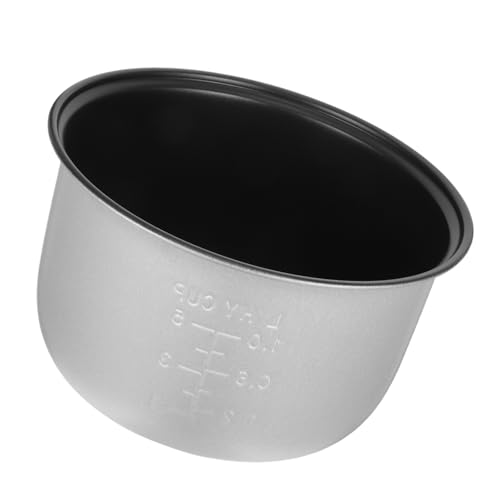 Hemobllo Olla Antiadherente para Cocedor de Arroz Accesorio de Cocina Eléctrica para Cocción y Repostería Fabricada Material de de Usar y Limpiar