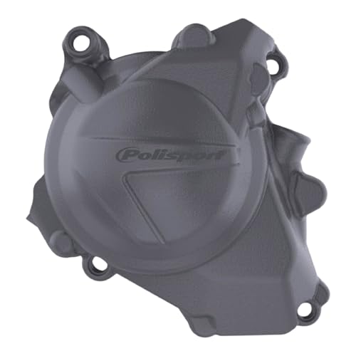 Polisport Motocross Motorcycles (MX) Ignition Covers Protector Kit for Honda CRF250R (2018-24) & CRF250RX (2019-24) Dirt Bikes - Impact-Resistant PA6 Polyamide, Protects Against Rocks and Scratches.