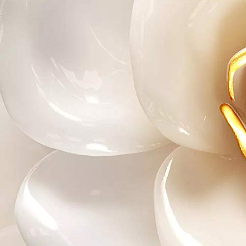 Huijie Photo Wallpaper,Custom Large Photo Wallpaper 3D Embossed Yellow Flowers Wall Painting Modern Art Background Wall Living Room Restaurant Home Decoration,320Cm(H)×600Cm(W) #TOP3