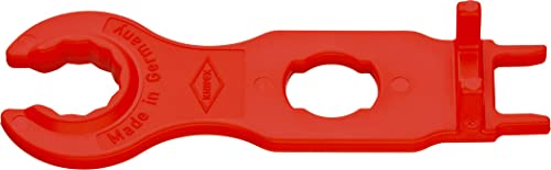 Knipex Jeu de clés de montage pour connecteurs solaires MC4 (Multi-Contact) 115 mm (carte LS/blister) 97 49 66 2 Cover