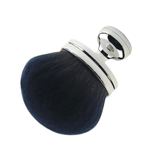 Pennello per cipria, Pennello per trucco in polvere - Pennello per fard per trucco viso - Pennello grande per polvere minerale, pennello per fard per ragazze, adulti