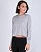 5 Pack: Womens Crop Top High Waist Quick Dry Fit Active Wear Yoga Workout Athletic Clothes Running Gym Exercise Ladies Long Sleeve Crew Scoop Neck Moisture Wicking Tees T-Shirt Winter - Set 3, M