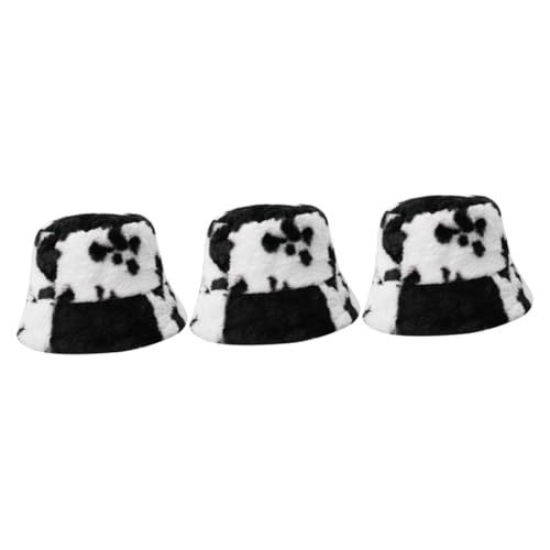Chapeau de pêcheur chaud et élégant FRCOLOR lot de 3 bobs unisexe