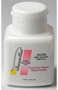 Dukal Dawnmist Baby Powder, Corn Starch, Premium, 3.5 oz BP35C