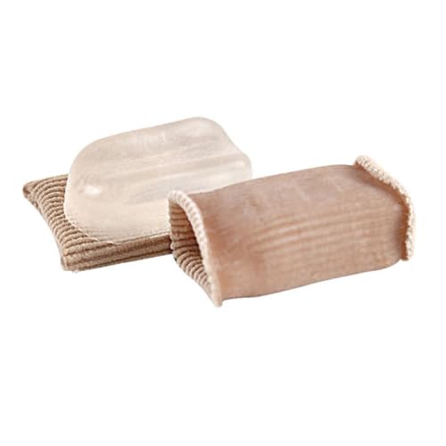 BCOATH 2pcs Hallux Separator Braces Silicone Gel Sleeve for Foot Care Hallux Protective Cover