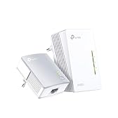 TP-Link TL-WPA4220 KIT Powerline Kit AV600Mbps e Wi-Fi 300Mbps, Homeplug AV2, Porte Ethernet, Plug & Play, Compatibile con Router, Tecnologia Powerline Avanzata, Facile Gestione