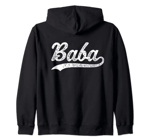 Baba Arabic Dad Fathers Day Iranian Dad Chinese Egyptian Dad Zip Hoodie