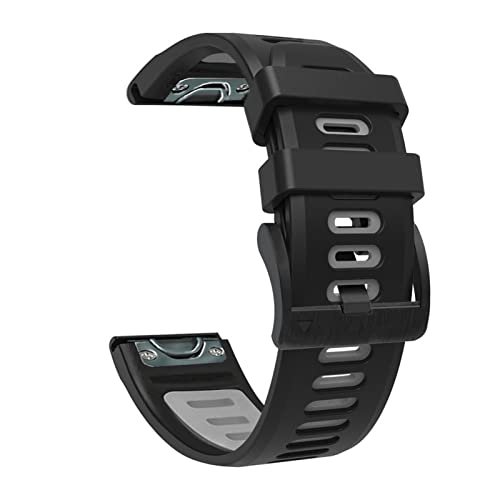 Bracelet silicone Garmin Descent Mk2 résistant à l'eau pour la plongée - 4