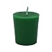Zest Candle 12-Piece Votive Candles, Hunter Green