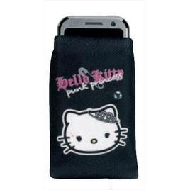 Cellular Chaussette Hello Kitty pour Téléphone portable Noir Cover