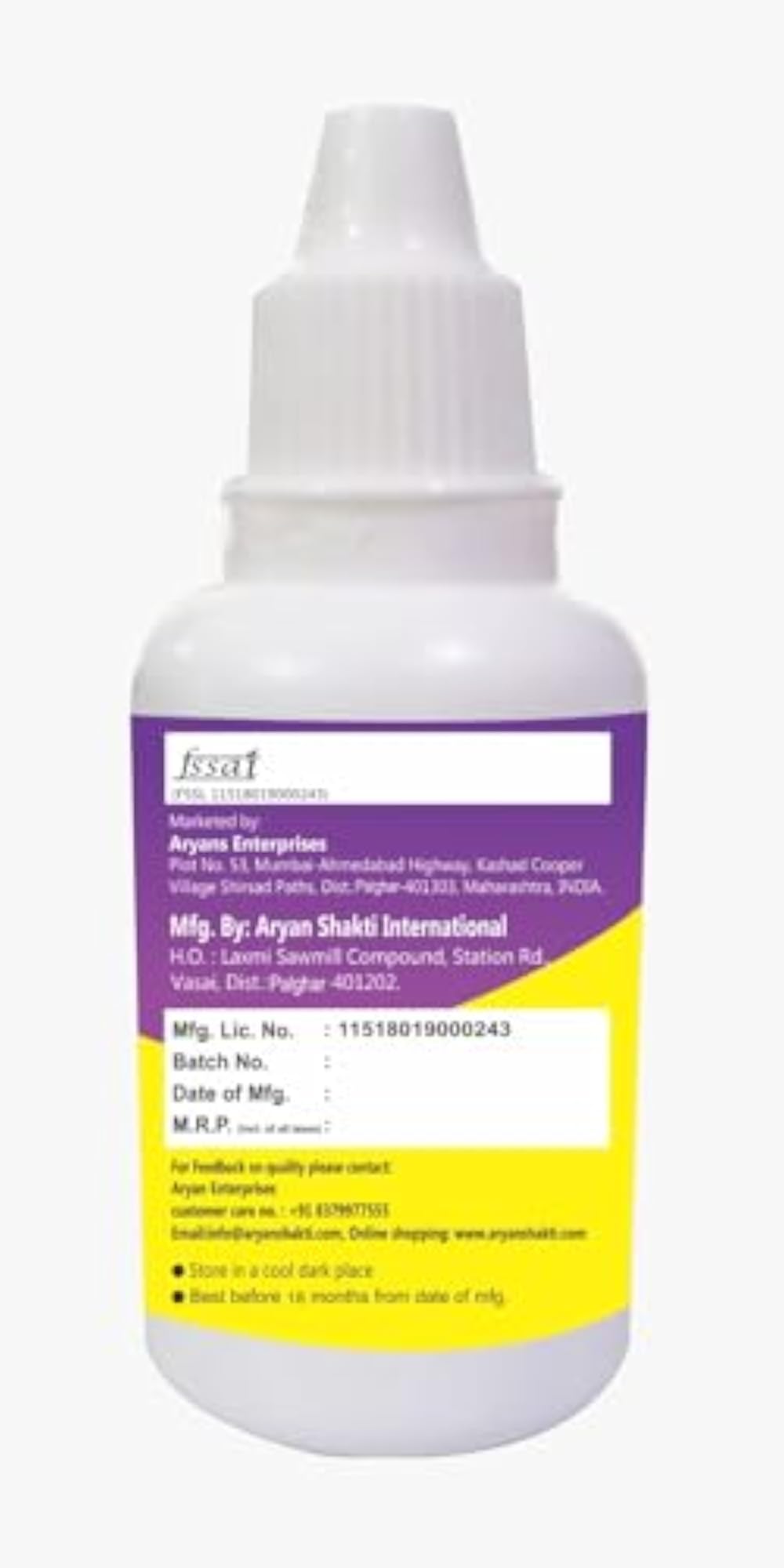 AryanShakti Natural Tulsi Giloy Drops for Immune Health