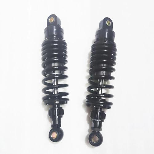 Amortissement de moto réglable 290mm et ressort 8mm pour éliminer les vibrations arrière