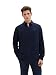 Produktbild TOM TAILOR Herren Regular Fit Hemd mit Brusttasche, navy tonal structure, XL